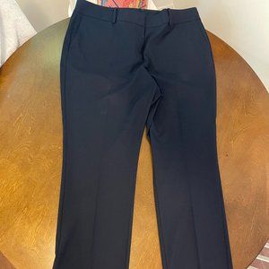 Ann Taylor Navy Curvy Trouser Pant Size 14